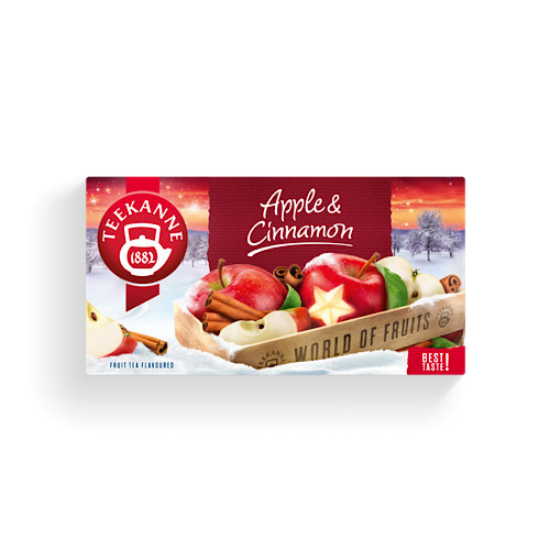 Teekanne, WOF Apple Cinnamon, owocowa herbata jabłkowo-cynamonowa, 45g