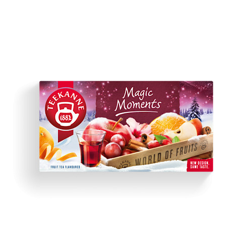 Teekanne, WOF Magic Moments, herbata o smaku pomarańczy i rodzynek rumowych, 50g