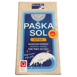 Pagi jodowana, drobna sól morska, 1000g