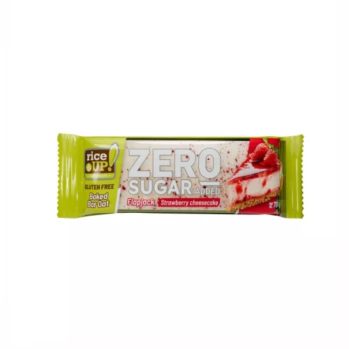Rice up, Zero Plasterek Owsiany z jagodami, bez dodanego cukru, bezglutenowy, 70g