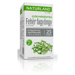 Naturland Fehér fagyöngy tea filteres 25x1,5 g