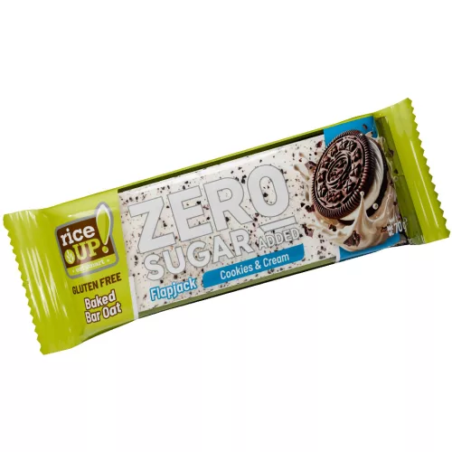 Rice up, Placki Owsiane Zero, z orzechami, bez dodanego cukru, bezglutenowy, 70g