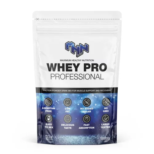 MHN Whey Pro Professional, smak waniliowy, 1 kg