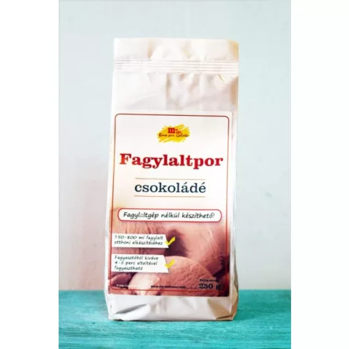 Dia-Wellness Csokoládé fagylaltpor, 250 g CSOMAGOLÁSSÉRÜLT