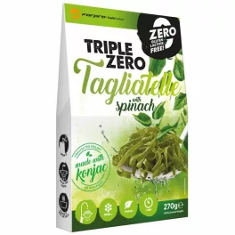 Forpro Triple Zero Pasta, Tagliatelle, spenót, 270 g