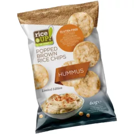 Rice up, ryżowe chipsy o pikantnym smaku chili, 60g.