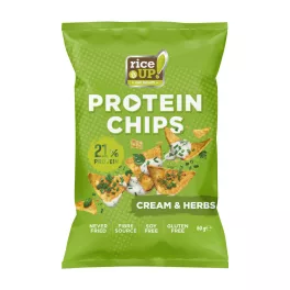 Rice up, ryżowe chipsy o pikantnym smaku chili, 60g.
