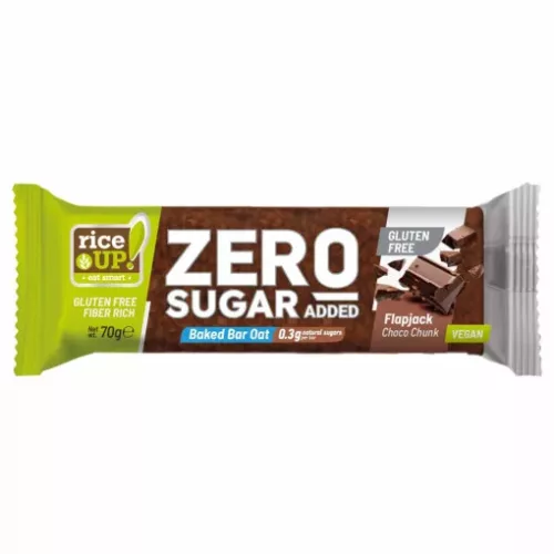 Rice up, Zero baton owsiany o smaku ciasteczek i kremu, bez dodatku cukru, bezglutenowy, 70 g