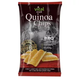 VitalSnack chipsy z komosy ryżowej o smaku BBQ, 65 g